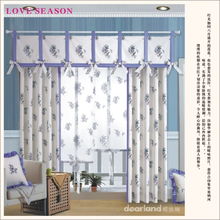 暗香浮動 藍(lán)紫色布藝窗簾里的詩意時(shí)光